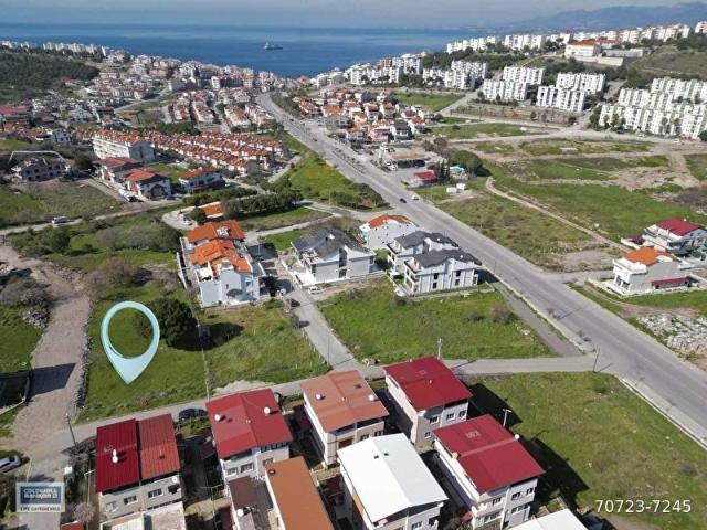 DİKİLİ GAZİPAŞA 417 M2 KONUT İMARLI SATILIK KÖŞE PARSEL