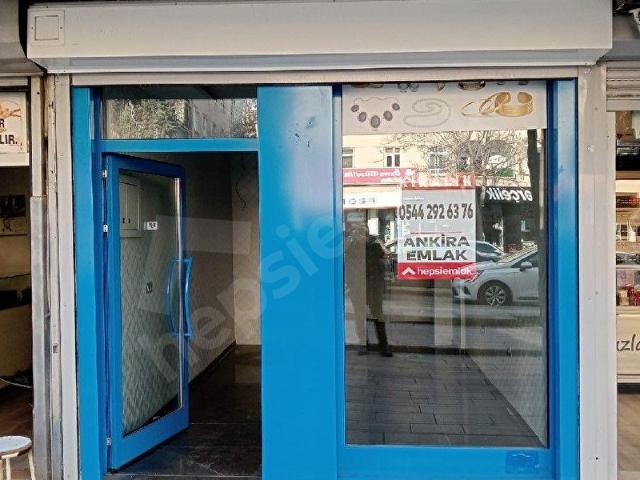 DİKMEN CADDESİNDE SATILIK DÜKKAN