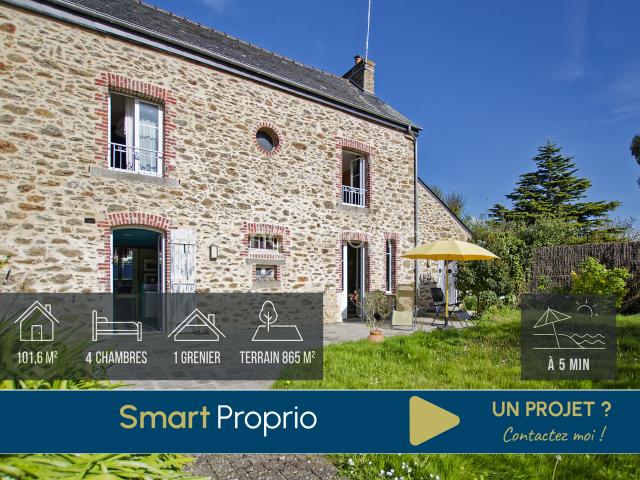 DINARD Maison familiale de standing avec terrasse, au calme, à proximité des plages et des commodités
