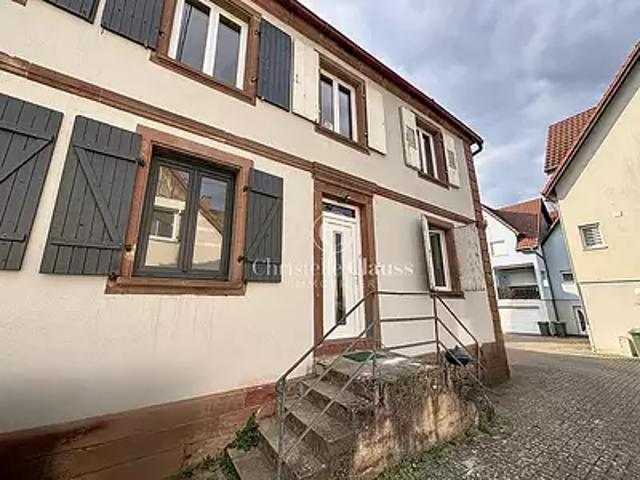 Dinsheim sur Bruche 67190 Achat / Vente maison 4 pièces t4 au dernier étage cave