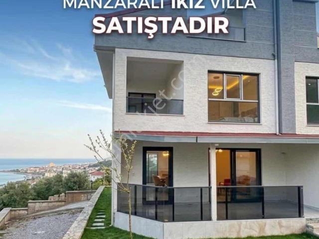 Dialog Prestij Kurşunlu'da Deniz Manzaralı İkiz Villa