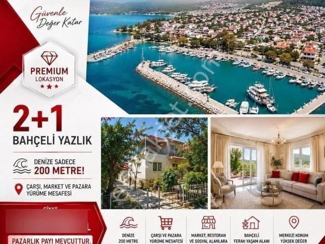 Didim Akbük De Satılık 2+1 Bahçeli Yazlık