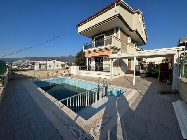 Didim Akbükte Tam Müstakil 4+1 Havuz Ve Deniz Manzaralı Villa