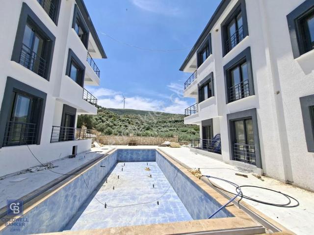 Didim Akköy'de Zeytinlik Manzaralı Satılık 1+1 Doğayla İçiçe