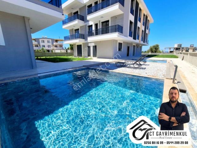 Didim'de Satılık 1+1 Orta Kat Havuzlu Sitede Asansörlü Sıfır Daire