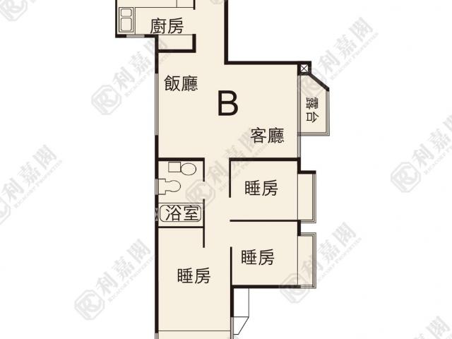 蝶翠峰 2期 9座 高層 B室