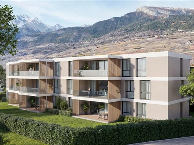 Wohnung 4,5 Zimmer – Grundstück C2 – Die Gärten von Plan Conthey