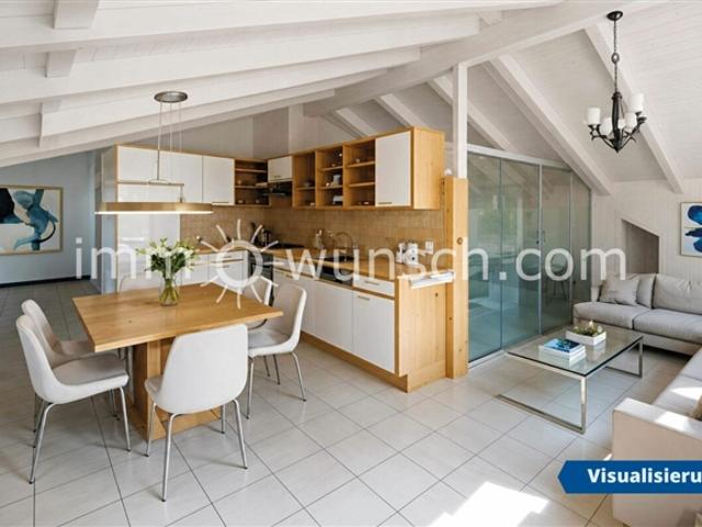 Die Gelegenheit Charmante 2 ½ Zimmer 3 ½ Zi. Dach Eigentumswohnung, mit 2. Wohnsitzbew