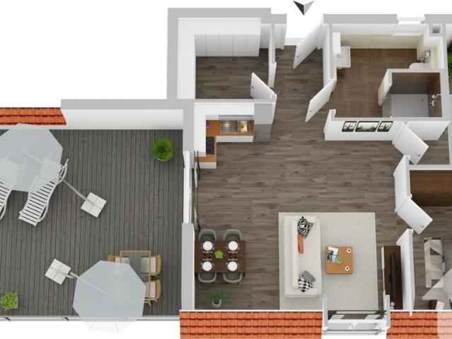 Die Stadt liegt dir zu Füßen! Dachgeschosswohnung zum Kauf Provisionsfrei