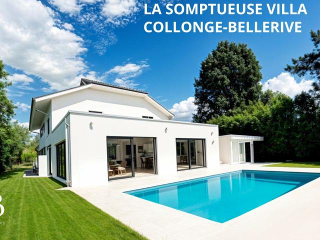 Die prächtige Villa: Zeitlose Eleganz und schöne Volumina, Collonge Bellerive
