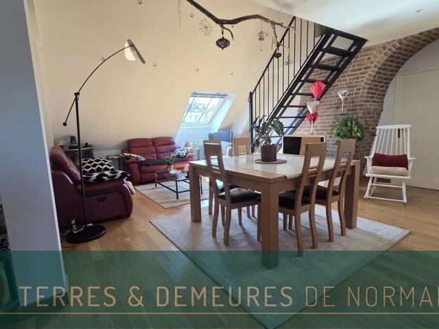 DIEPPE, quartier calme du centre ville, à vendre ce Loft moderne