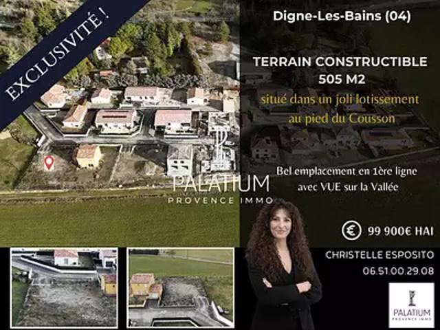 Digne les Bains 04000 Achat / Vente terrain