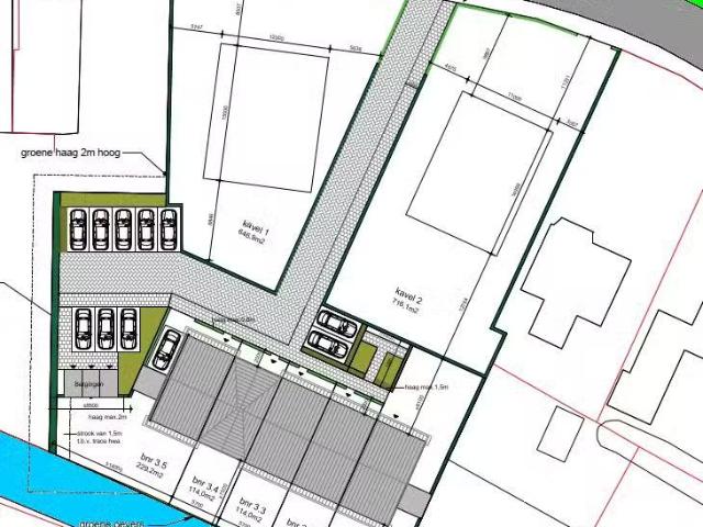 Dijkweg onder de toren tussenwoningen Andijk