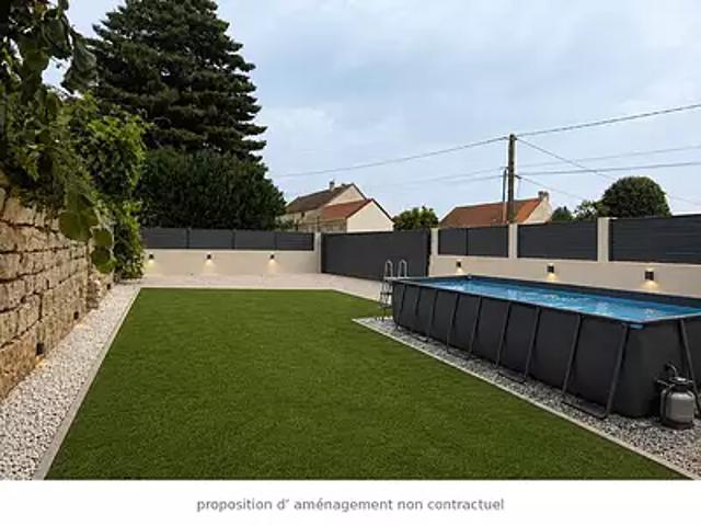 Genlis 21110 Achat / Vente maison 6 pièces t6 terrasse parking