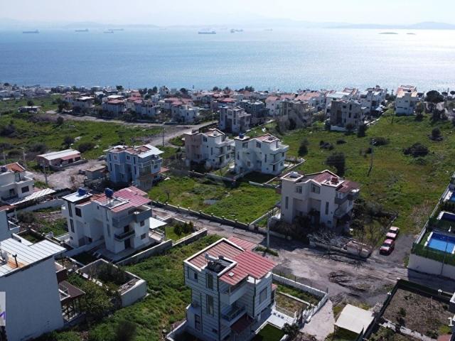 Dikili çandarlıda folkkartlara yakın ful deniz manz satılık arsa