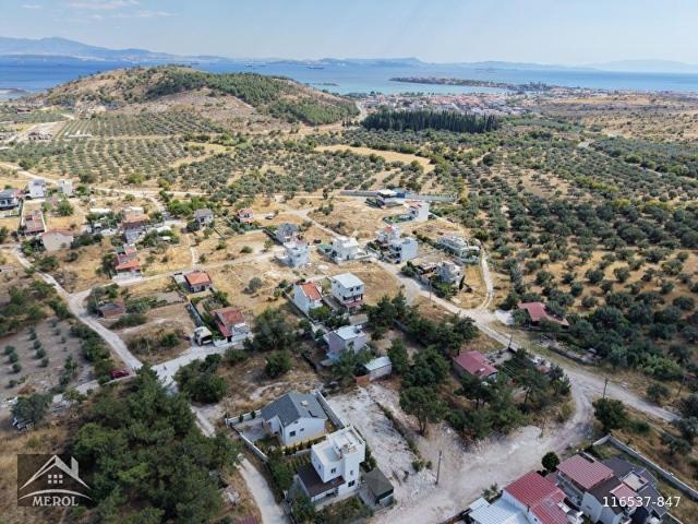 Dikili Çandarlı'da 367 m2 İmara Açık Arsa