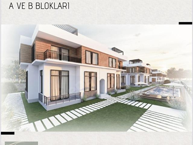 DikiliAyvalık Yolu Üzerinde VillaAVM Projeden Satılık 1+1 Loft