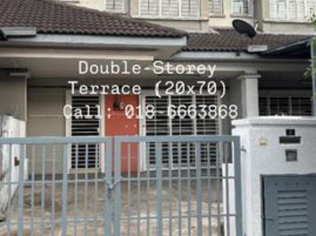 DIRECT OWNER SALE Cassia Bandar Putera 2 Klang 20x70 Double Storey