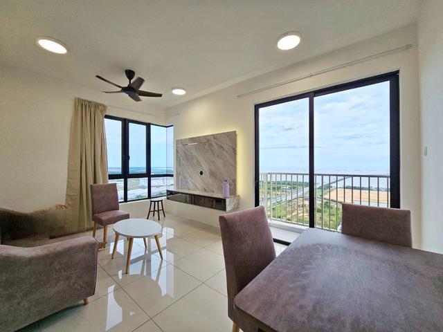 DIRECT SEAVIEW 3 Carpark Vivo Executive Apartment 830sf Batu Kawan