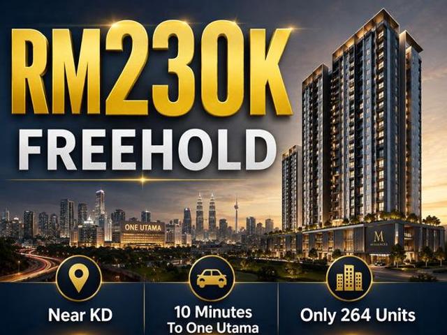 Direct TO Subang Airport KD Giza 2ROOM 2CARPARK 1st FULL Loan