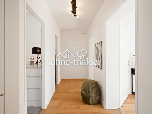 Direkt einziehen Helle, ruhige 3 Zimmer Wohnung mit Balkon in direkter Uni nähe