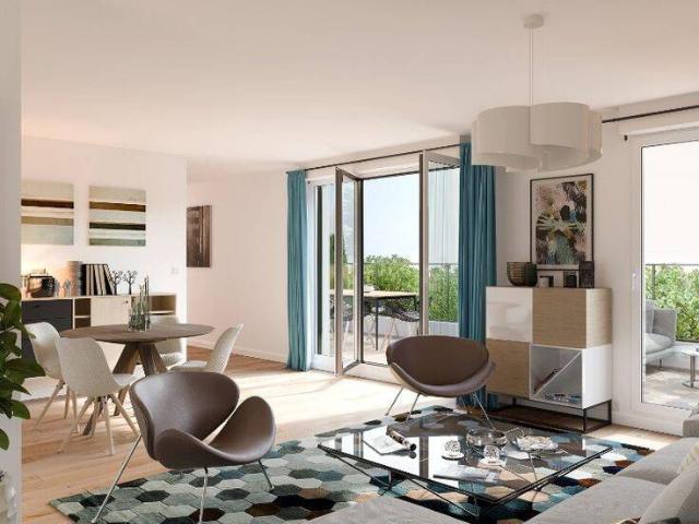 Dispo Immediate Superbe T3 Traversant avec grande Terrasse vue