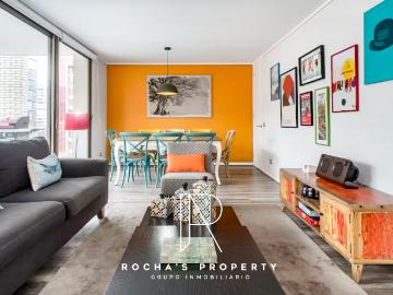 DISPONIBLE AMPLIO DEPARTAMENTO AMOBLADO 4 DORMITORIOS LAS CONDES – TODO INCLUIDO GASTOS COMUNES Y CUENTAS INCLUIDAS disponible ENERO 2O27