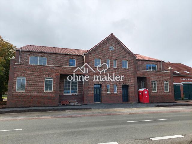 Ditzum: Obergeschosswohnung 3 Zimmer, 2 Bäder, Dachterrasse
