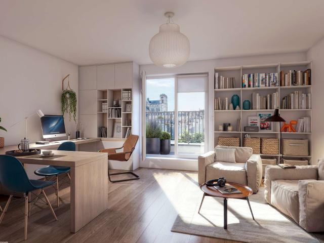 Vente appartement 1 pièce Le Mans Madeleine 72