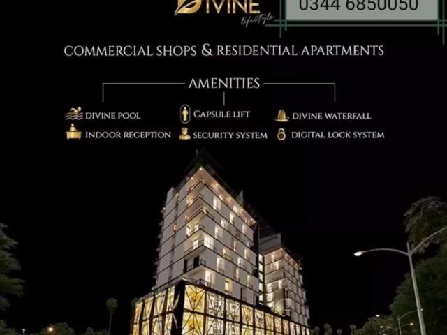 Divine Shops & Apartments in Business District Bahria Town Islamabad Ghauri Town ID 59182