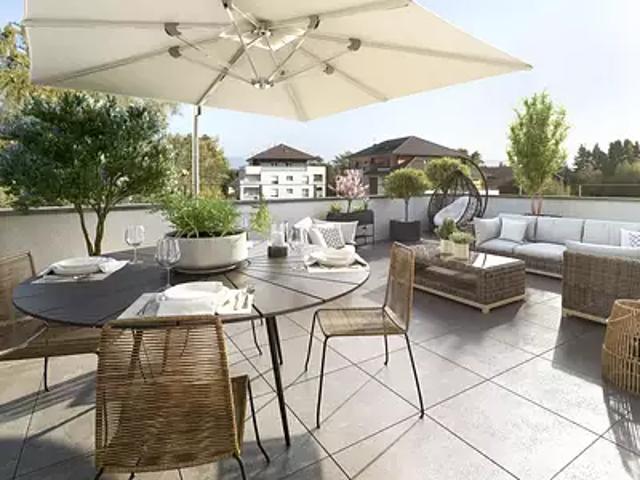 Divonne les Bains 01220 Programme neuf appartement neuf à vendre t4 RT 2012