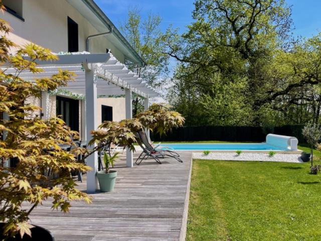 DIVONNE LES BAINS MAISON CONTEMPORAINE AVEC VUE PANORAMIQ