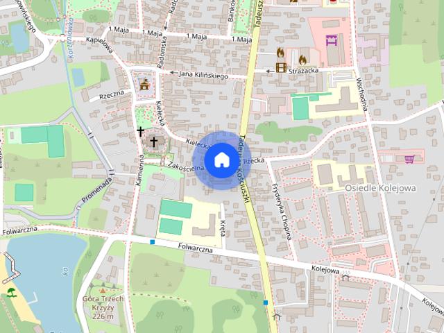 Do wynajęcia 2 pokojowe mieszkanie w centrum miasta – ul. Radomska