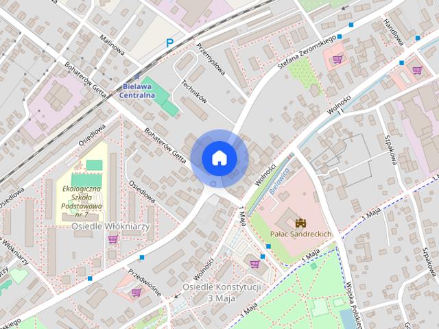 Do wynajęcia 2 pokojowe mieszkanie w bloku z windą