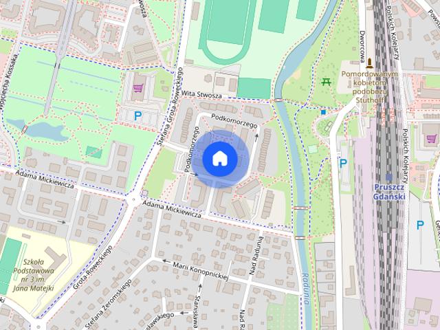 Do wynajęcia 2 pokojowe mieszkanie z balkonem – blisko centrum