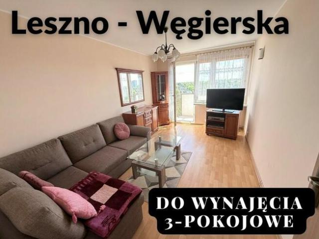 DO WYNAJĘCIA wyposażone 3 pokojowe mieszkanie LESZNO