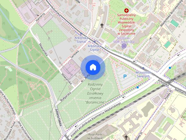 Do wynajecia ul.Bułgarska 4 pokoje 74m2. I p