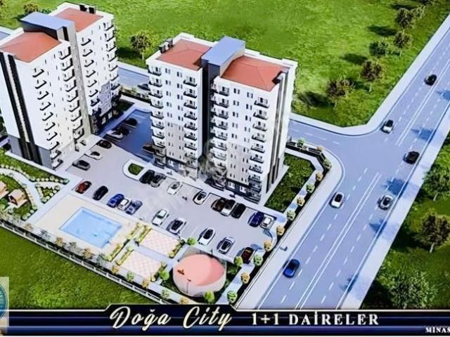 Doğa Cıty'de Kiralık Köşe Daire