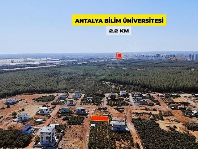 Döşemealtı Çıplaklı 418m2 Müstakil Fırsat Parsel