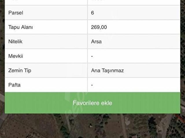 DÖŞEMEALTI ALTINKALEDE 269 M İMARLI SATILIK ARSA