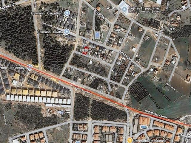 DÖŞEMEALTI VİLLALAR BÖLGESİ 340 M2 İMARLI ARSA