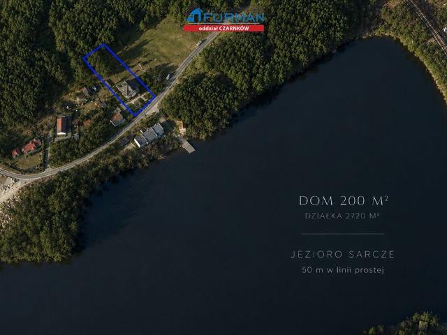Do sprzedania nowoczesny dom 200 m² nad jeziorem Sarcze