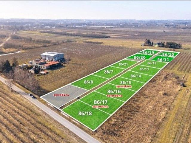 Do sprzedania działka 1175 m² w spokojnej okolicy