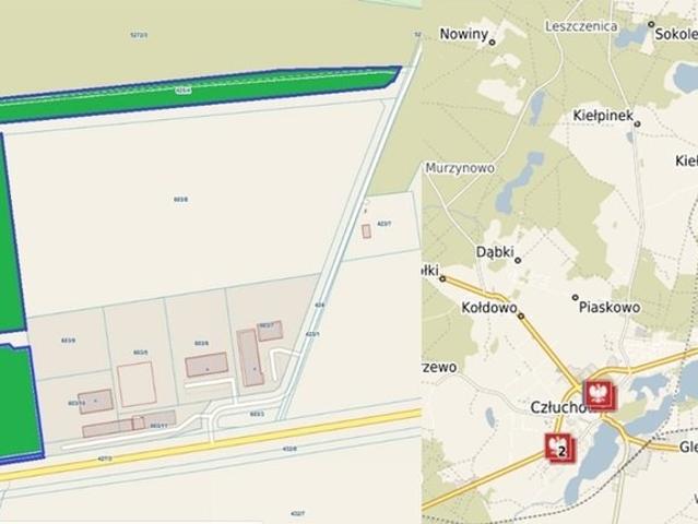 Działka 124385 m² w Rychnowach potencjał inwestycyjny