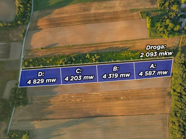 Do sprzedania działka 20 031 m² z pozwoleniem na 3 domy