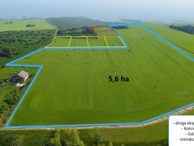 Do sprzedania działka inwestycyjna 12 029 m² w Nowym Wiecu