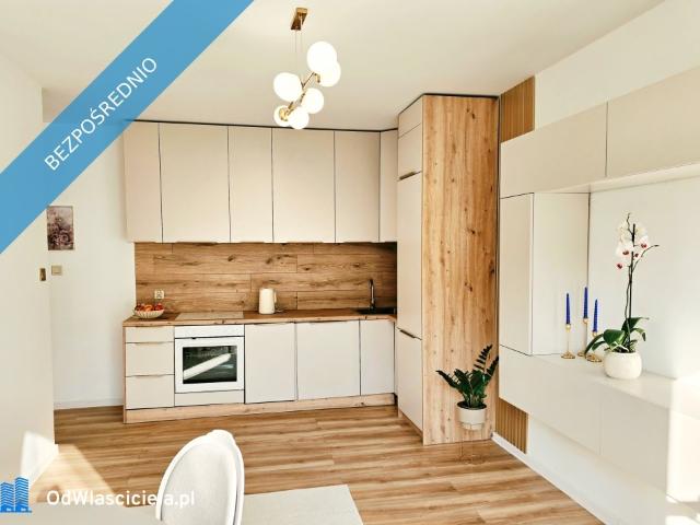 Jasne 2 pokojowe mieszkanie 37 m² od ręki