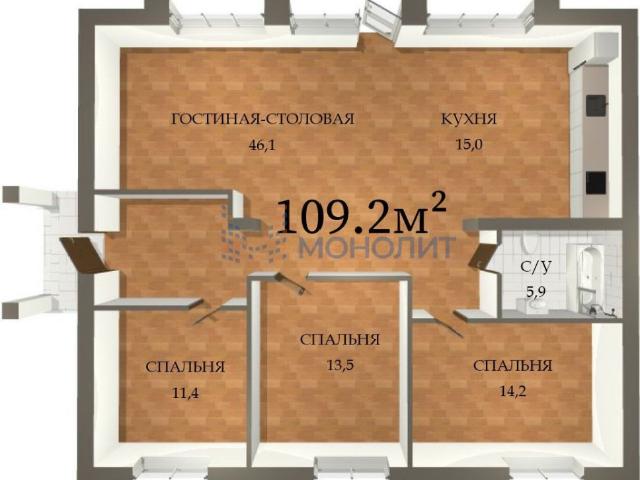 дом 1092 m2 Кстово