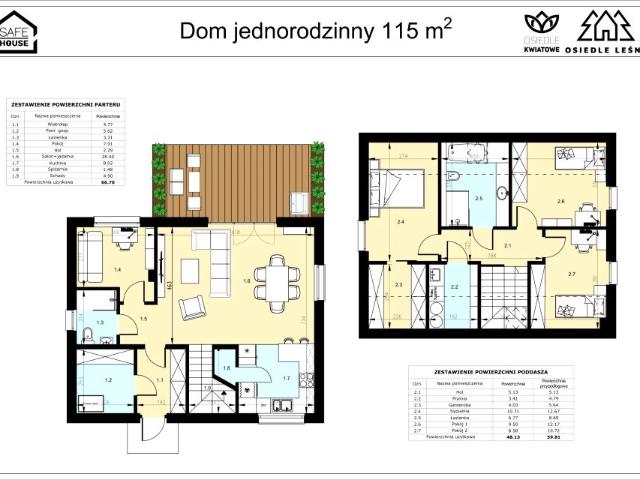 Dom 115m²
