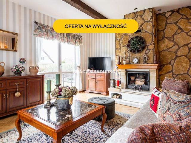 Dom z możliwością adaptacji poddasza, ogród 350 m2